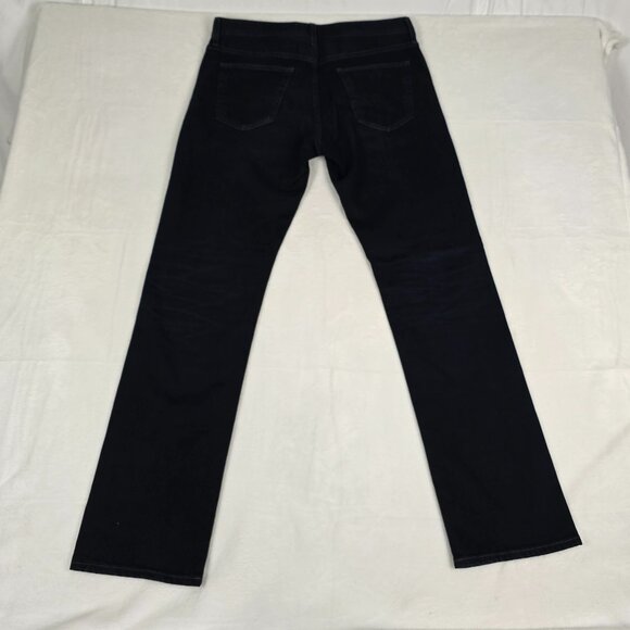 AG Adriano Goldschmied Men’s Dark Wash Denim Jeans 32R Stretch Straight 1918DAS - Picture 2 of 11
